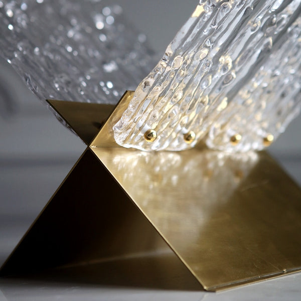 Splashes Of Water Glass Ornament
